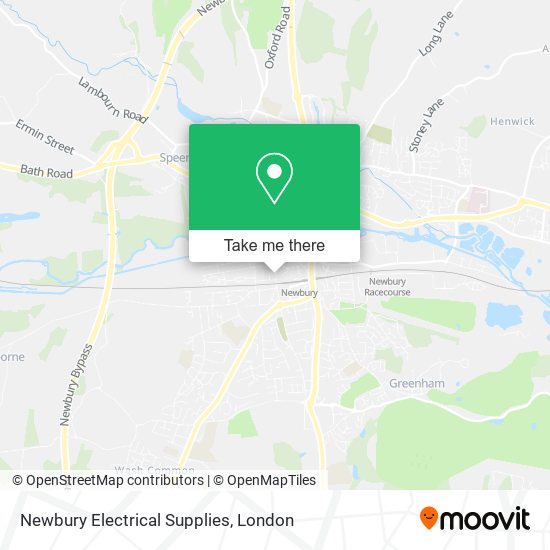 How to get to Newbury Electrical Supplies in Newbury (W Berks) by Bus