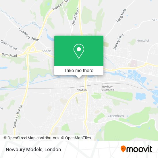 Newbury Models map
