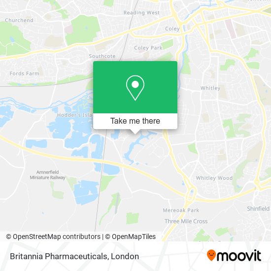 Britannia Pharmaceuticals map