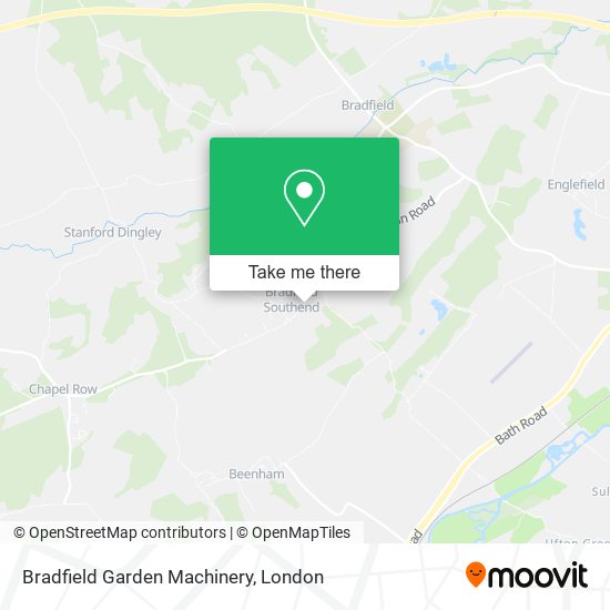 Bradfield Garden Machinery map