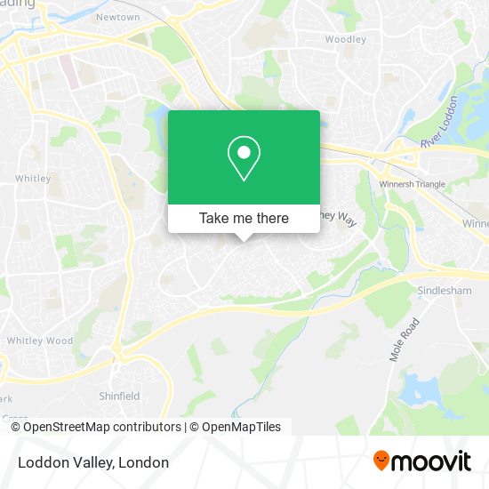 Loddon Valley map