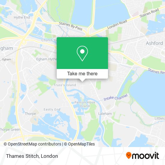 Thames Stitch map