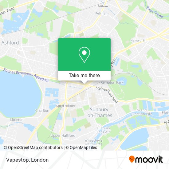 Vapestop map