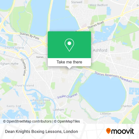 Dean Knights Boxing Lessons map
