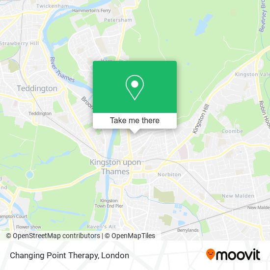 Changing Point Therapy map