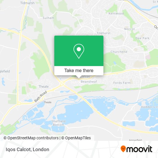 Iqos Calcot map
