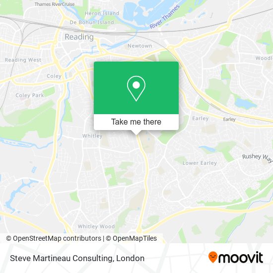 Steve Martineau Consulting map