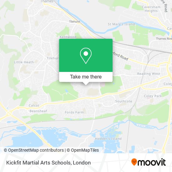 Kickfit Martial Arts Schools map