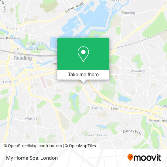 My Home Spa map