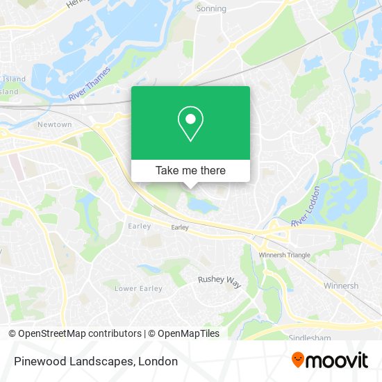 Pinewood Landscapes map