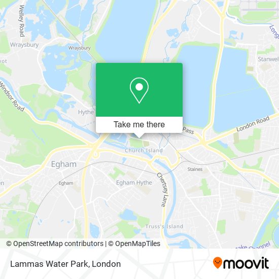 Lammas Water Park map
