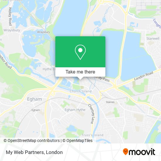 My Web Partners map
