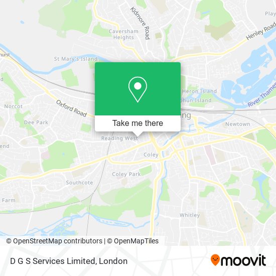 D G S Services Limited map