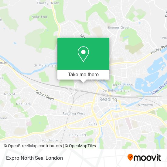 Expro North Sea map