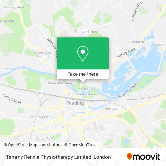 Tammy Rennie Physiotherapy Limited map