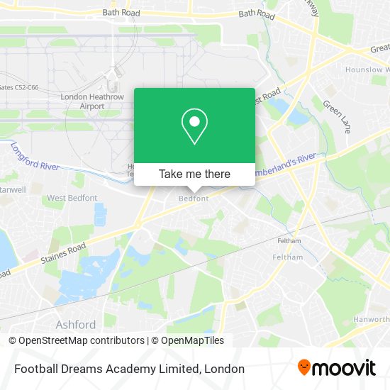 Football Dreams Academy Limited map