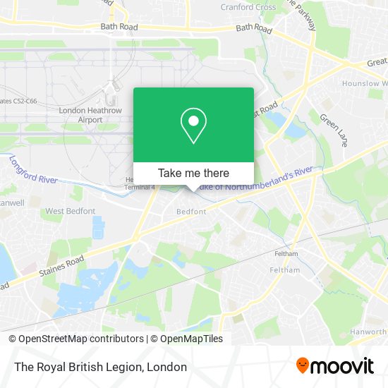 The Royal British Legion map