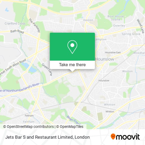 Jets Bar S and Restaurant Limited map