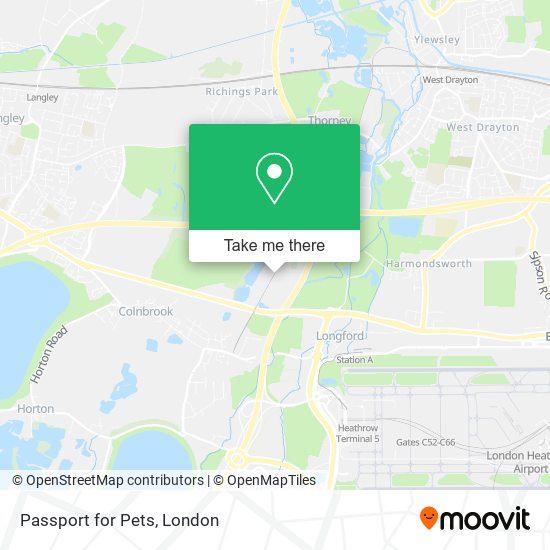 Passport for Pets map