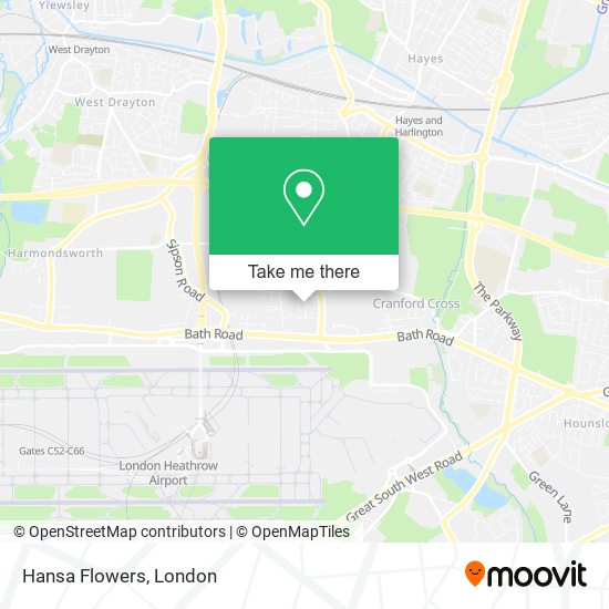 Hansa Flowers map