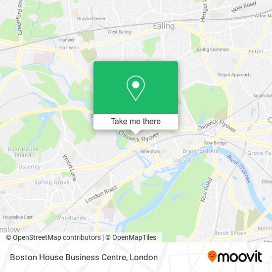 Boston House Business Centre map