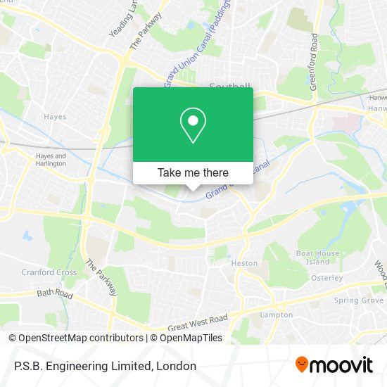 P.S.B. Engineering Limited map
