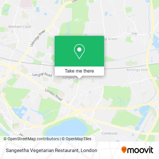Sangeetha Vegetarian Restaurant map