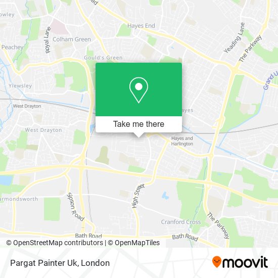 Pargat Painter Uk map