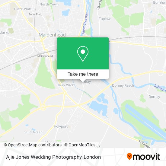 Ajie Jones Wedding Photography map