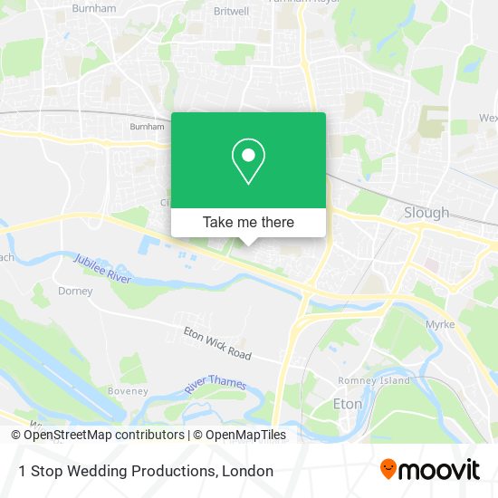 1 Stop Wedding Productions map