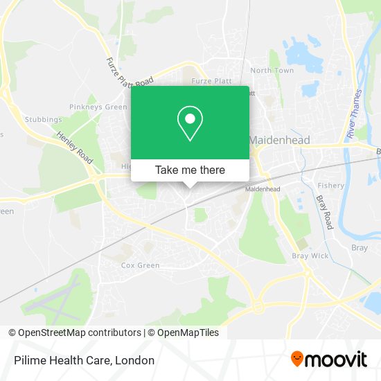 Pilime Health Care map