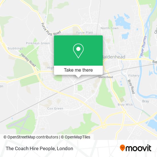 The Coach Hire People map