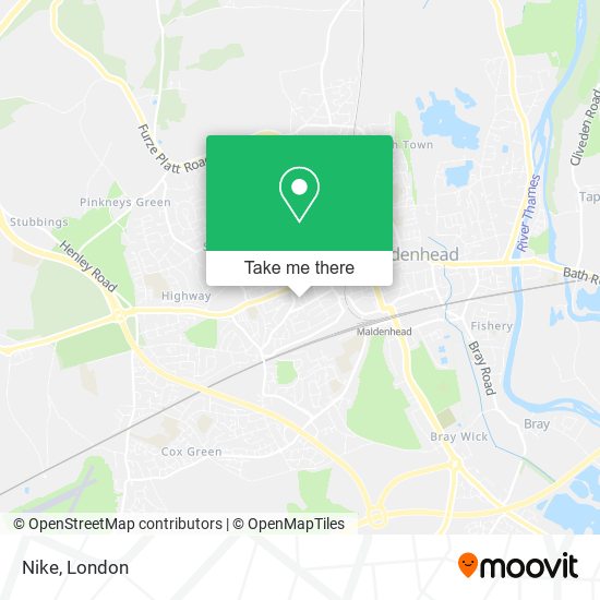 Nike map