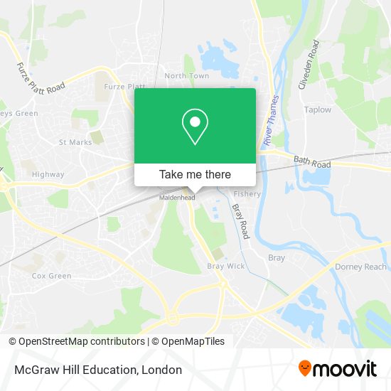 McGraw Hill Education map