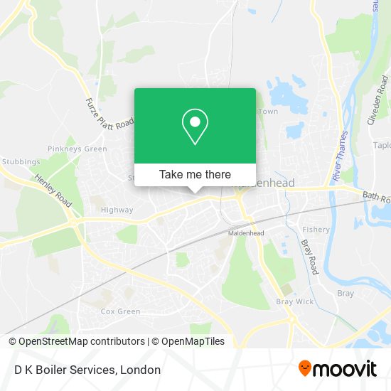 D K Boiler Services map