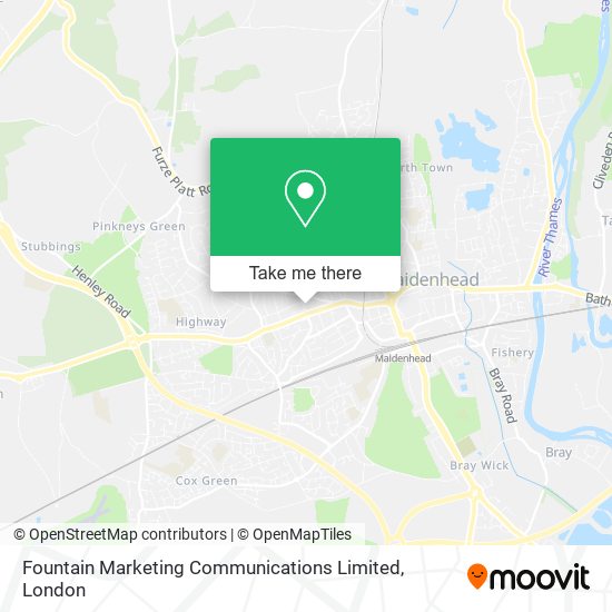 Fountain Marketing Communications Limited map