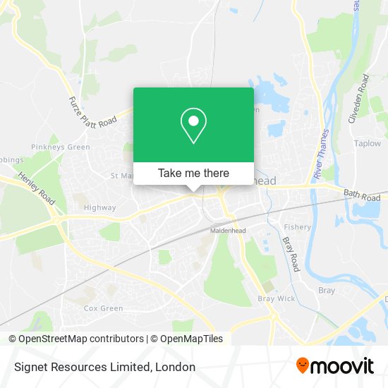 Signet Resources Limited map