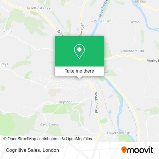Cognitive Sales map