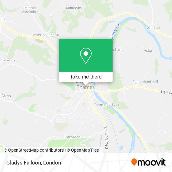 Gladys Falloon map