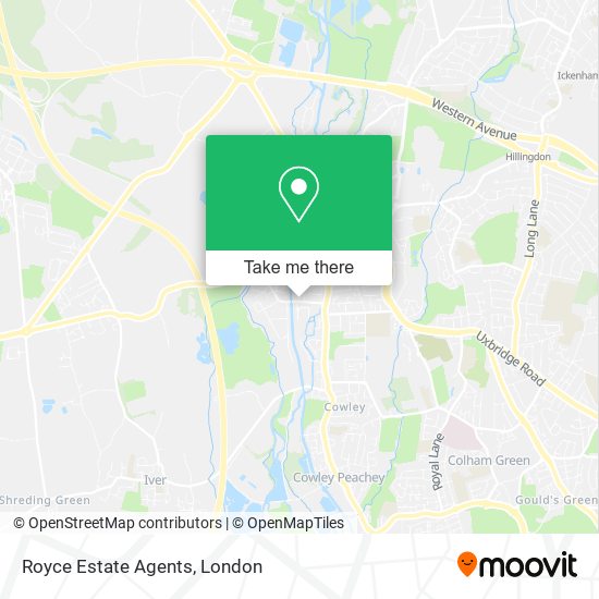 Royce Estate Agents map