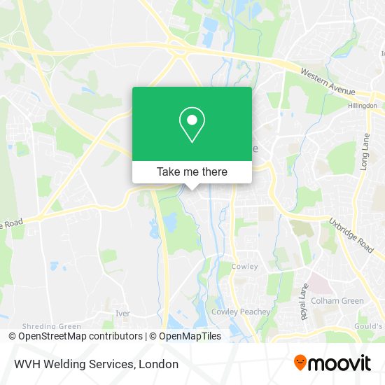 WVH Welding Services map
