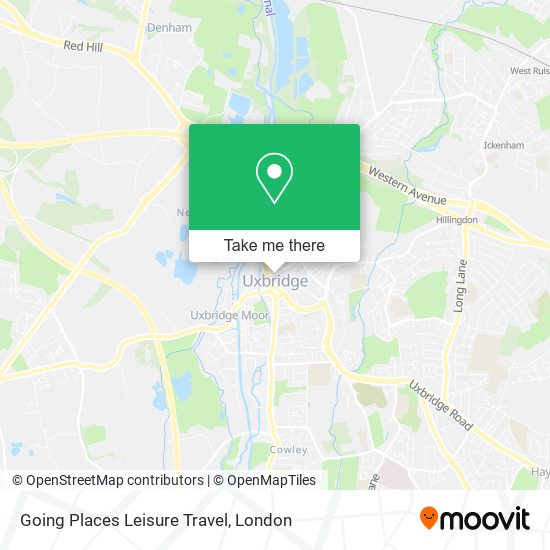 Going Places Leisure Travel map