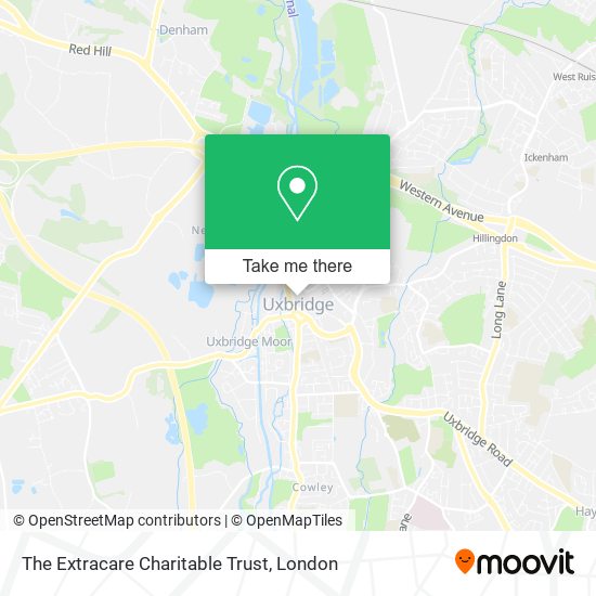 The Extracare Charitable Trust map