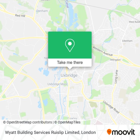 Wyatt Building Services Ruislip Limited map