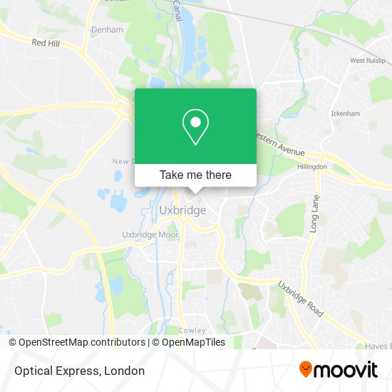 Optical Express map