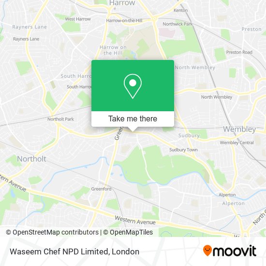 Waseem Chef NPD Limited map