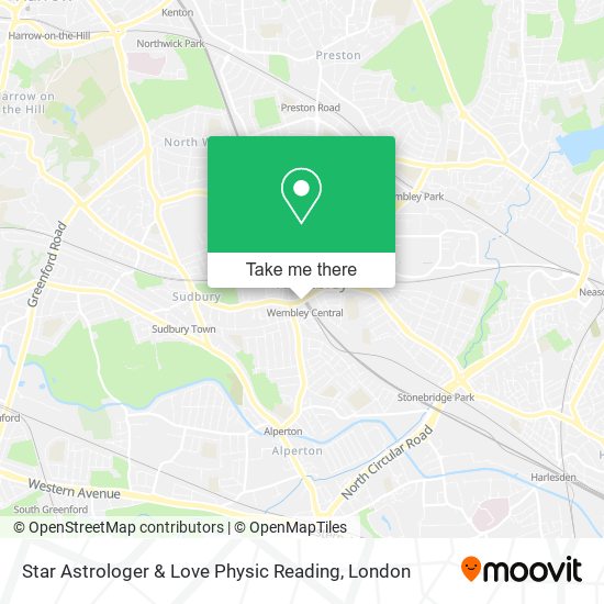 Star Astrologer & Love Physic Reading map