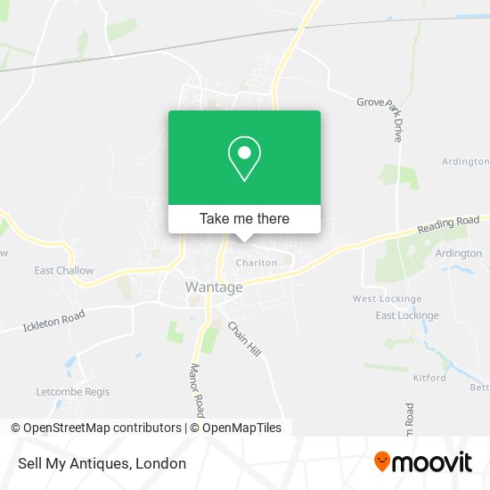 Sell My Antiques map
