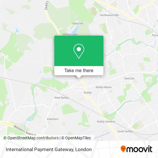 International Payment Gateway map