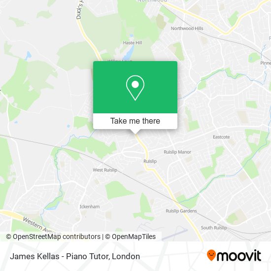James Kellas - Piano Tutor map